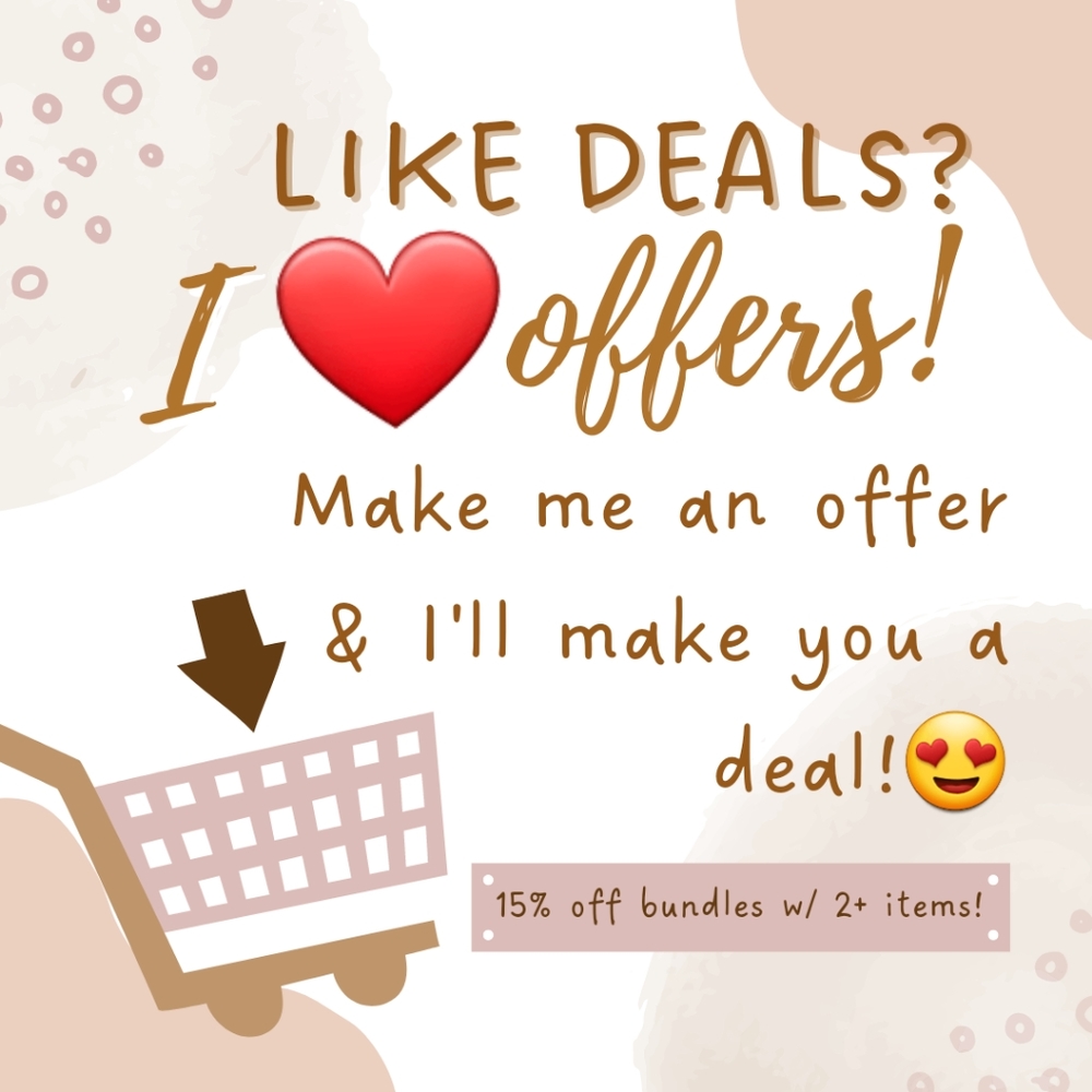 Make me an offer!  I can't say yes if you don't ask! 😍